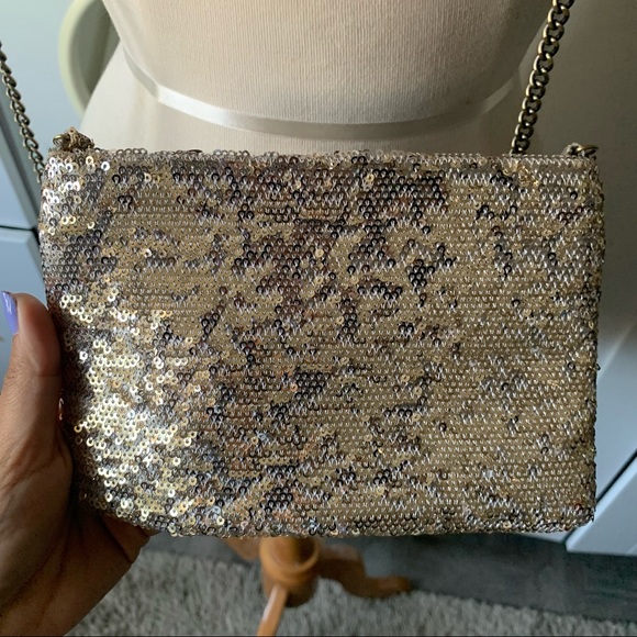 J crew | sequin crossbody - Picture 3 of 5